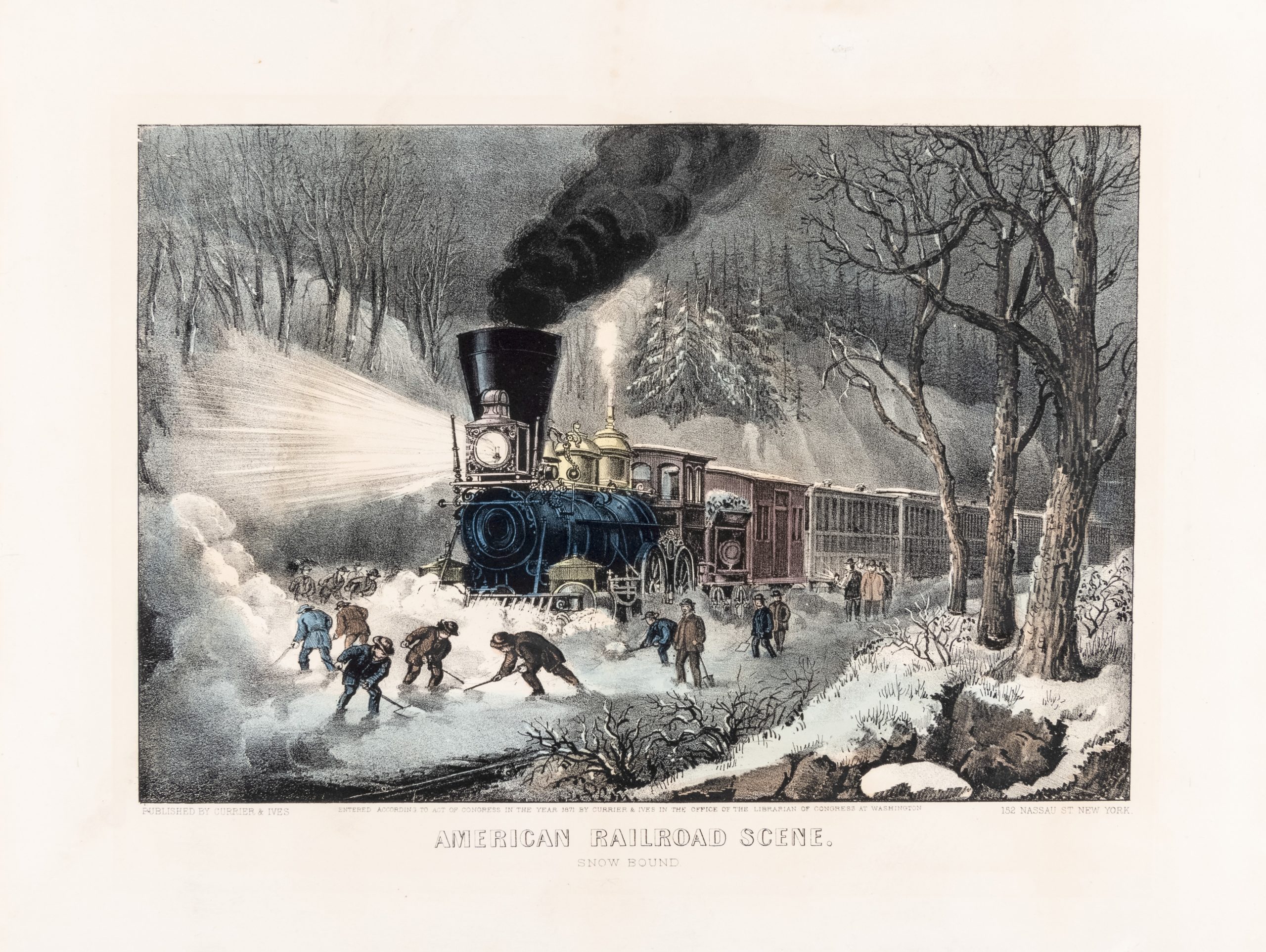 American Railroad Scene
