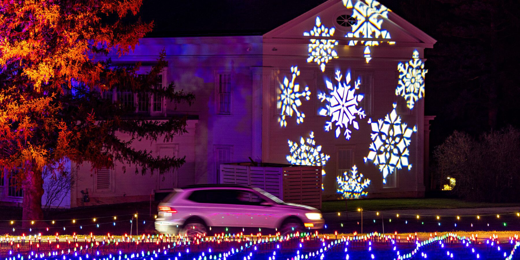 Winter Lights Drive Around