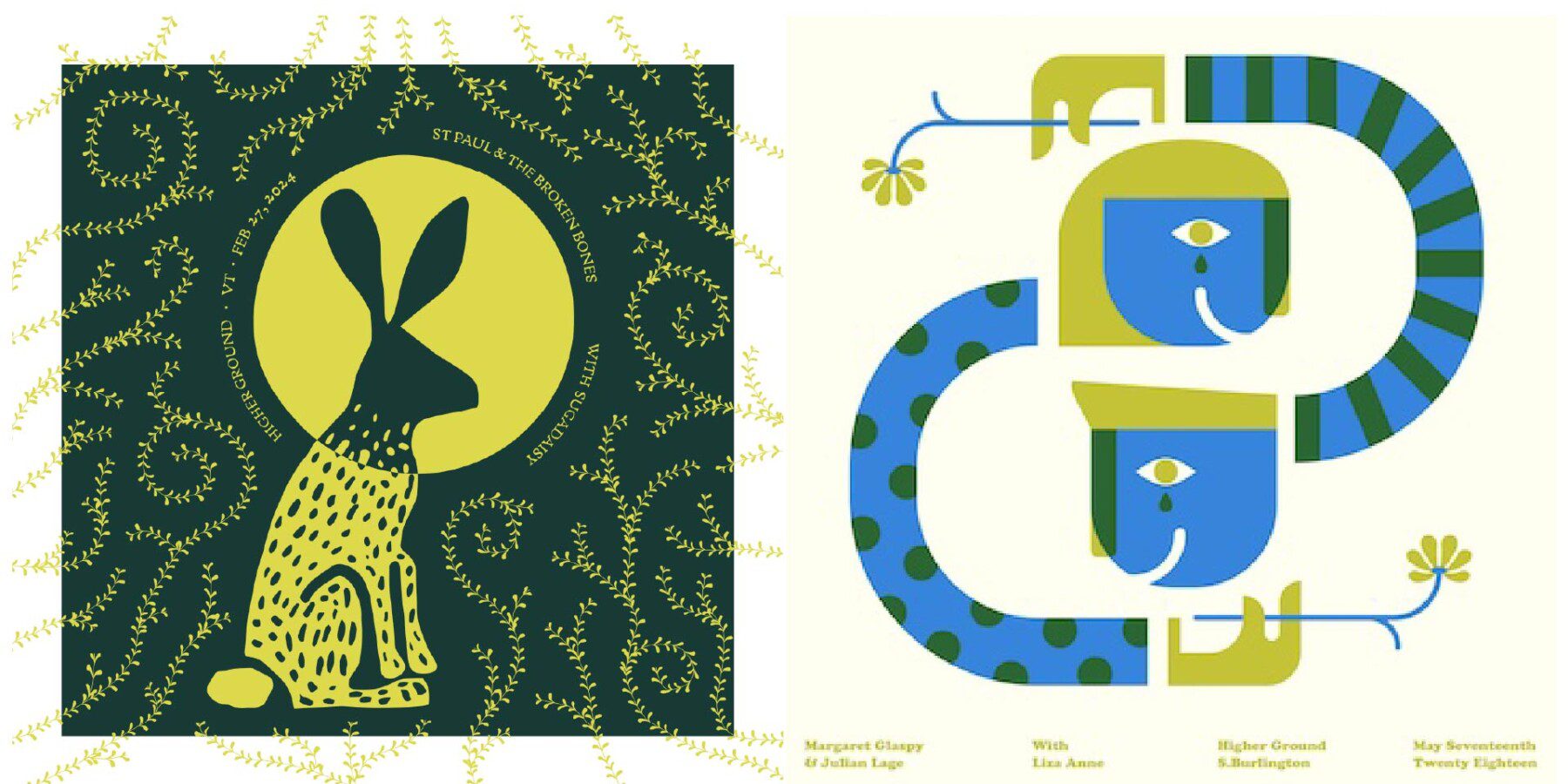 Sound, Art, & Ink: Higher Ground Gig Posters